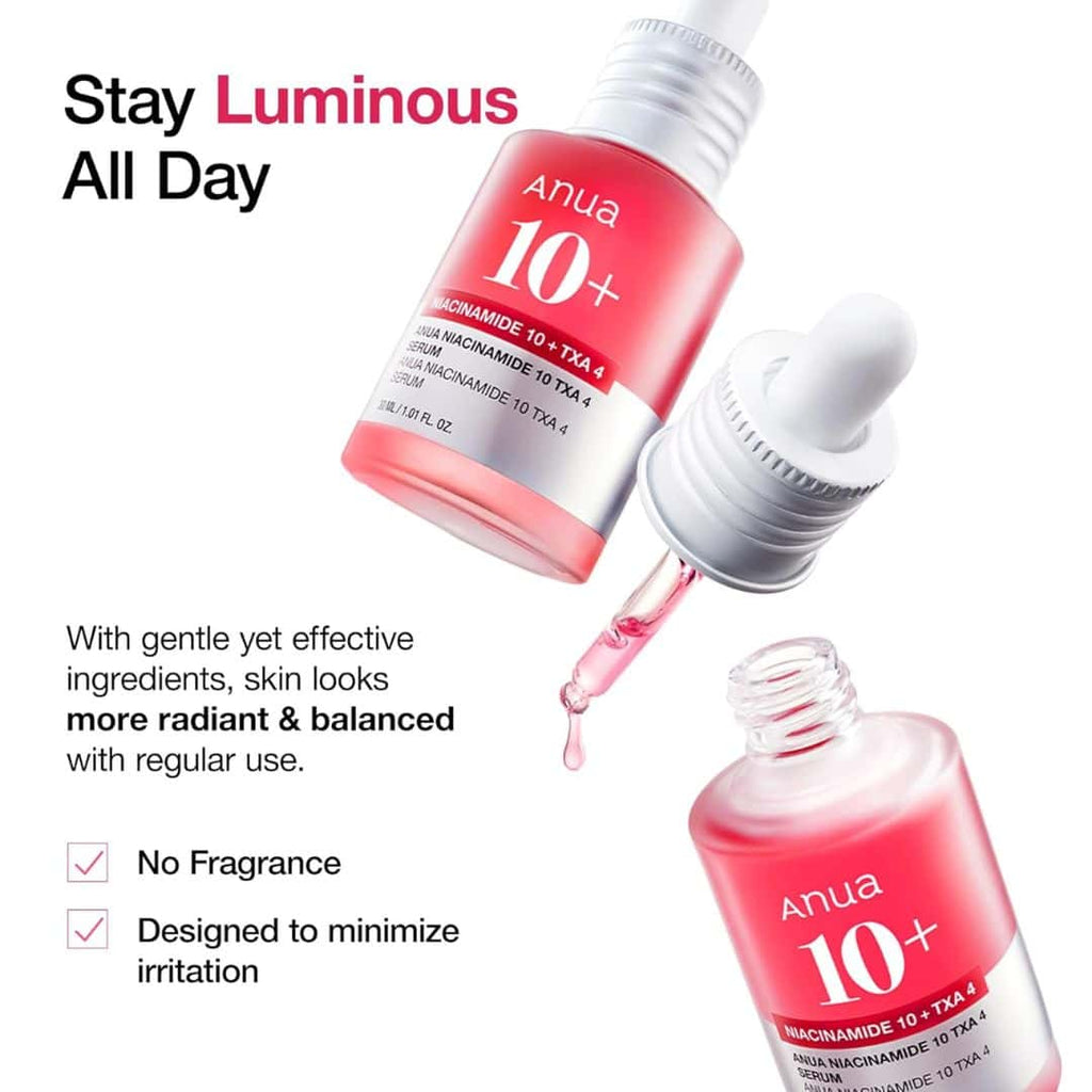 ANUA Niacinamide 10% + TXA 4% Dark Spot Correcting Serum – 30ml