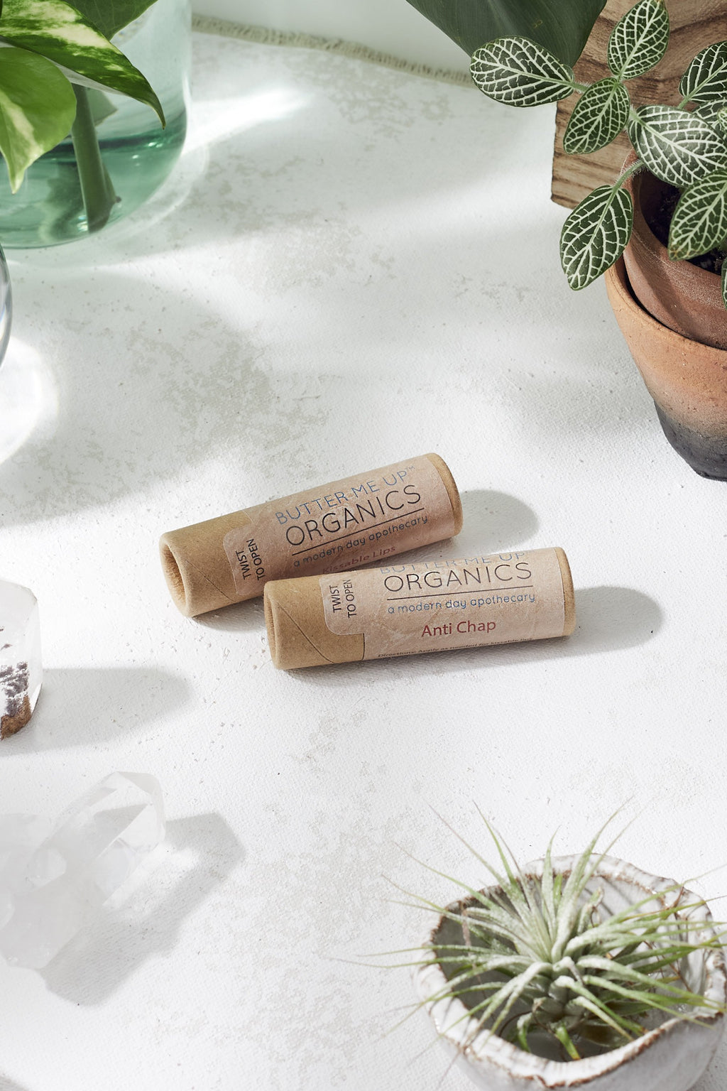 Organic Lip Balm – Shea Butter, Coconut Oil & Beeswax for Dry Lips