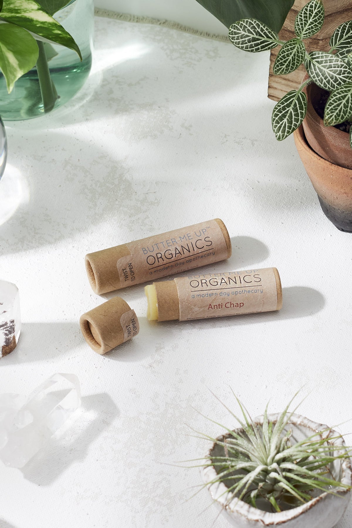 Organic Lip Balm – Shea Butter, Coconut Oil & Beeswax for Dry Lips