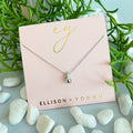Mini Teardrop Gold Pendant Necklace