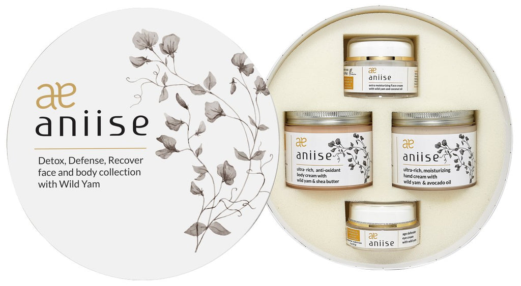 Aniise Wild Yam Head-to-Toe Moisture Collection – 4-Piece Set