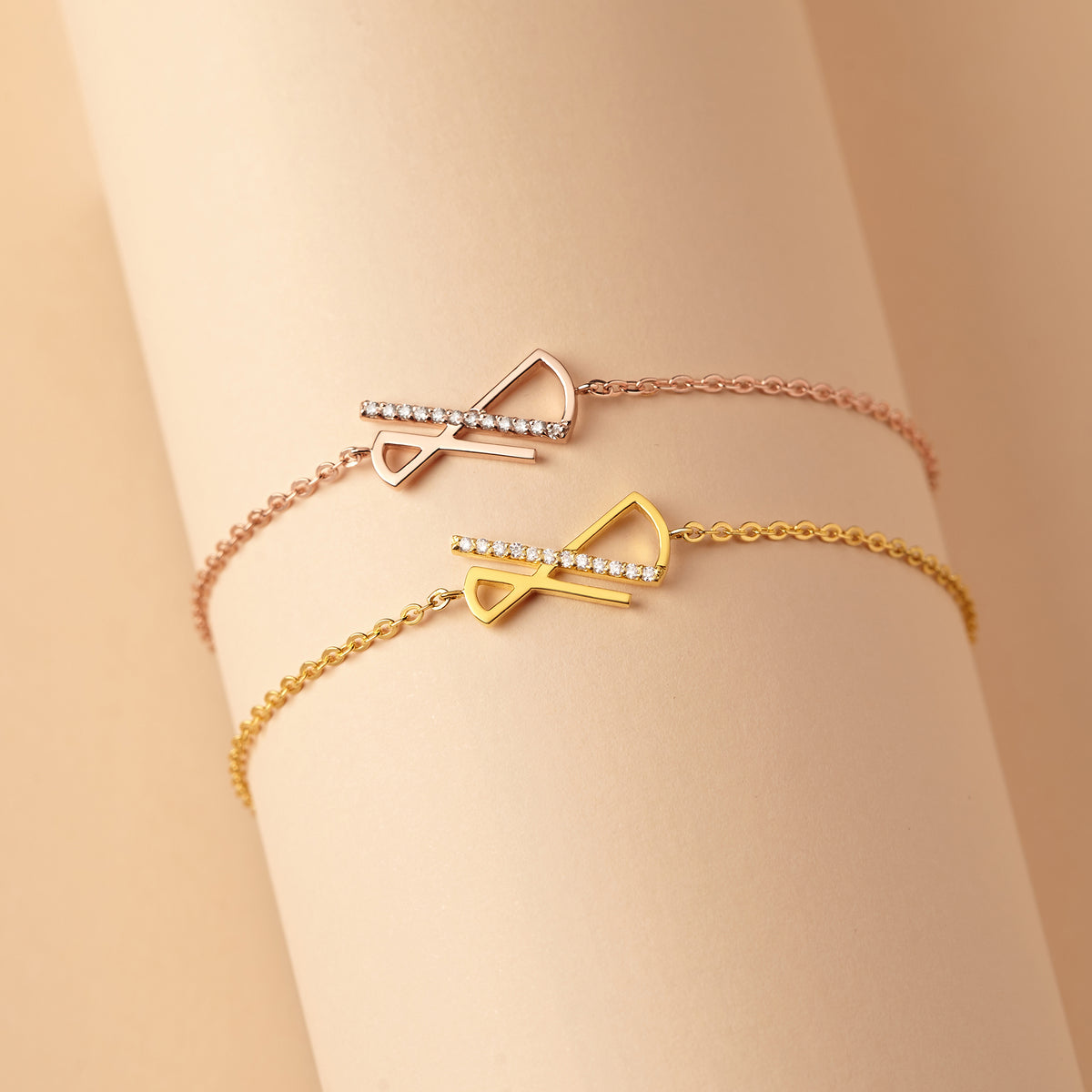 Infinity Charm Sterling Silver Bracelet