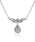 Sterling Silver Tree of Life Filigree Choker Necklace