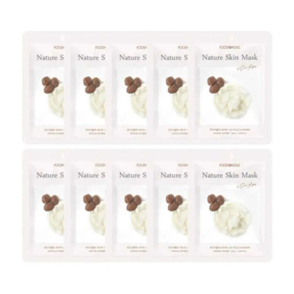 Foodaholic Nature Skin Shea Butter Nourishing Sheet Masks – 10 Pack