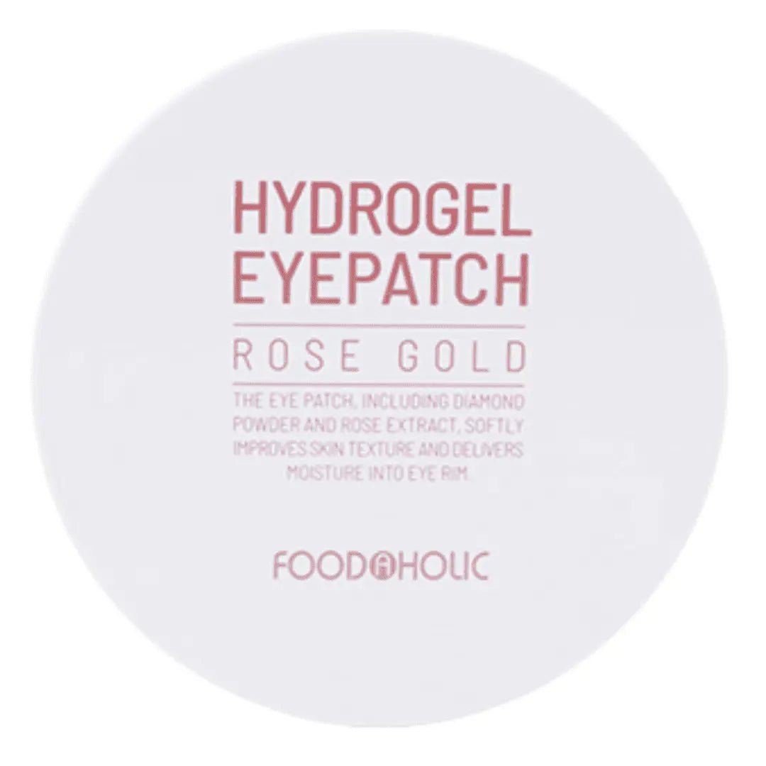 Foodaholic Rose Gold Hydrogel Eye Patches – 60 Patches
