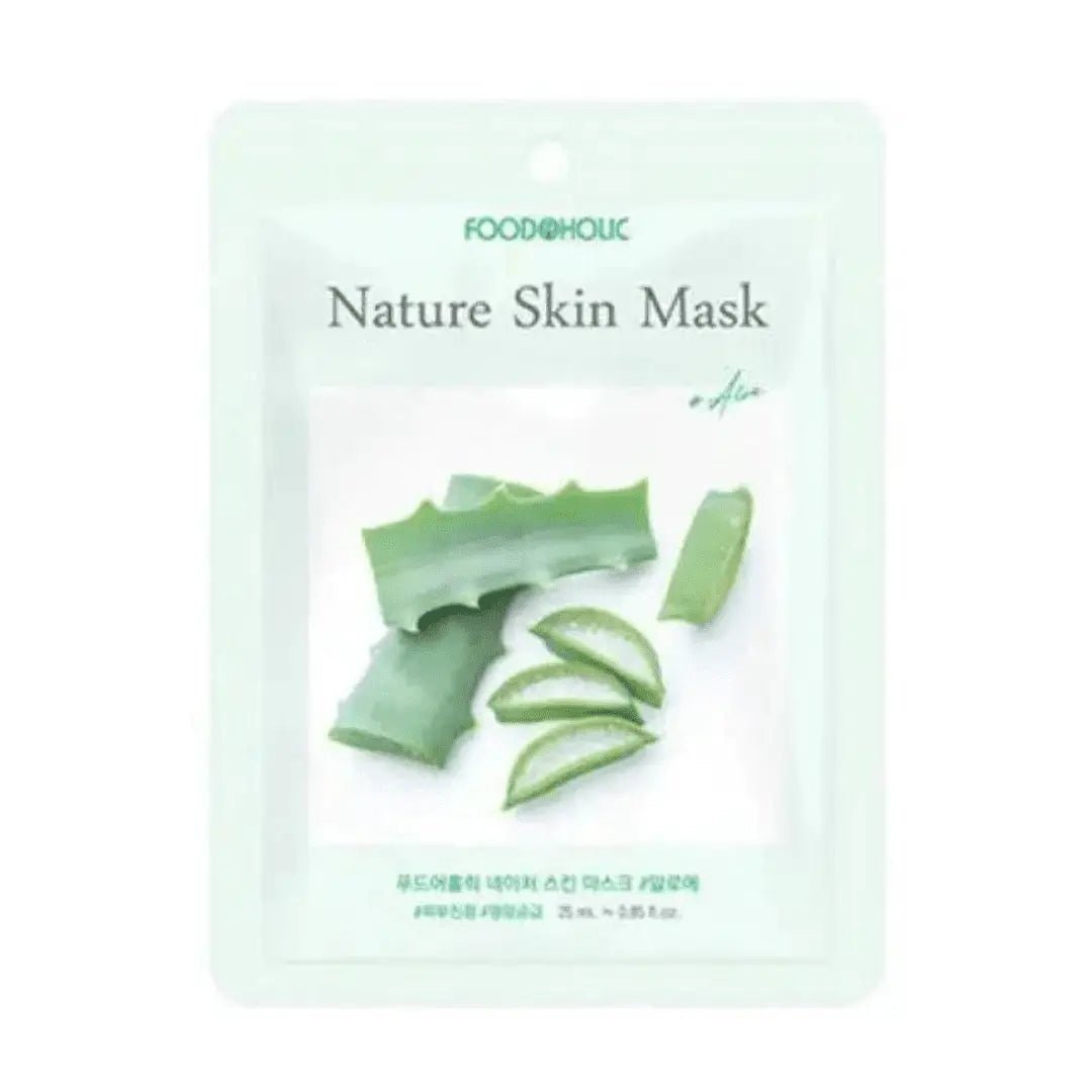 Foodaholic Nature Skin Aloe Soothing Sheet Masks – 10 Pack