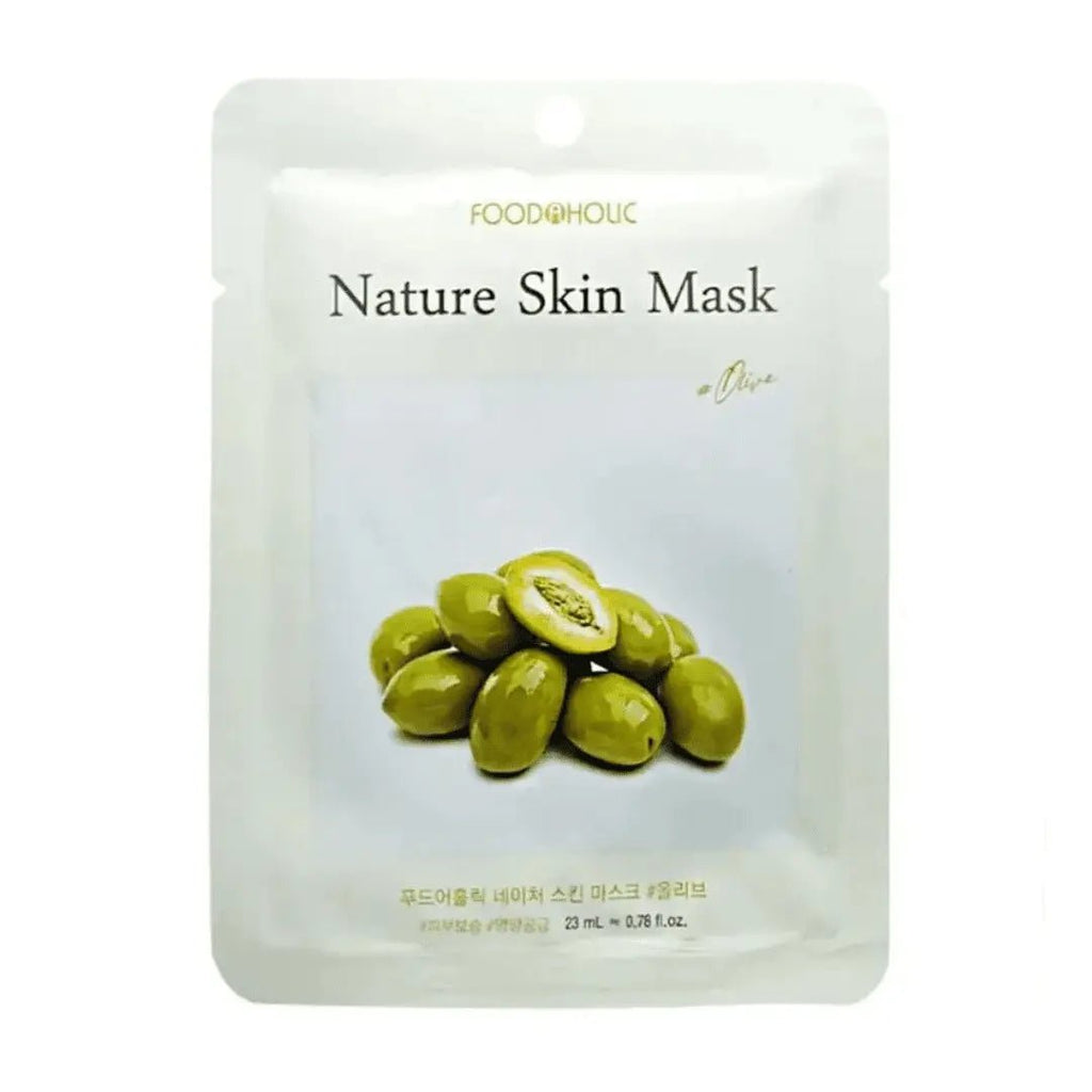 Foodaholic Nature Skin Olive Nourishing Sheet Masks – 10 Pack