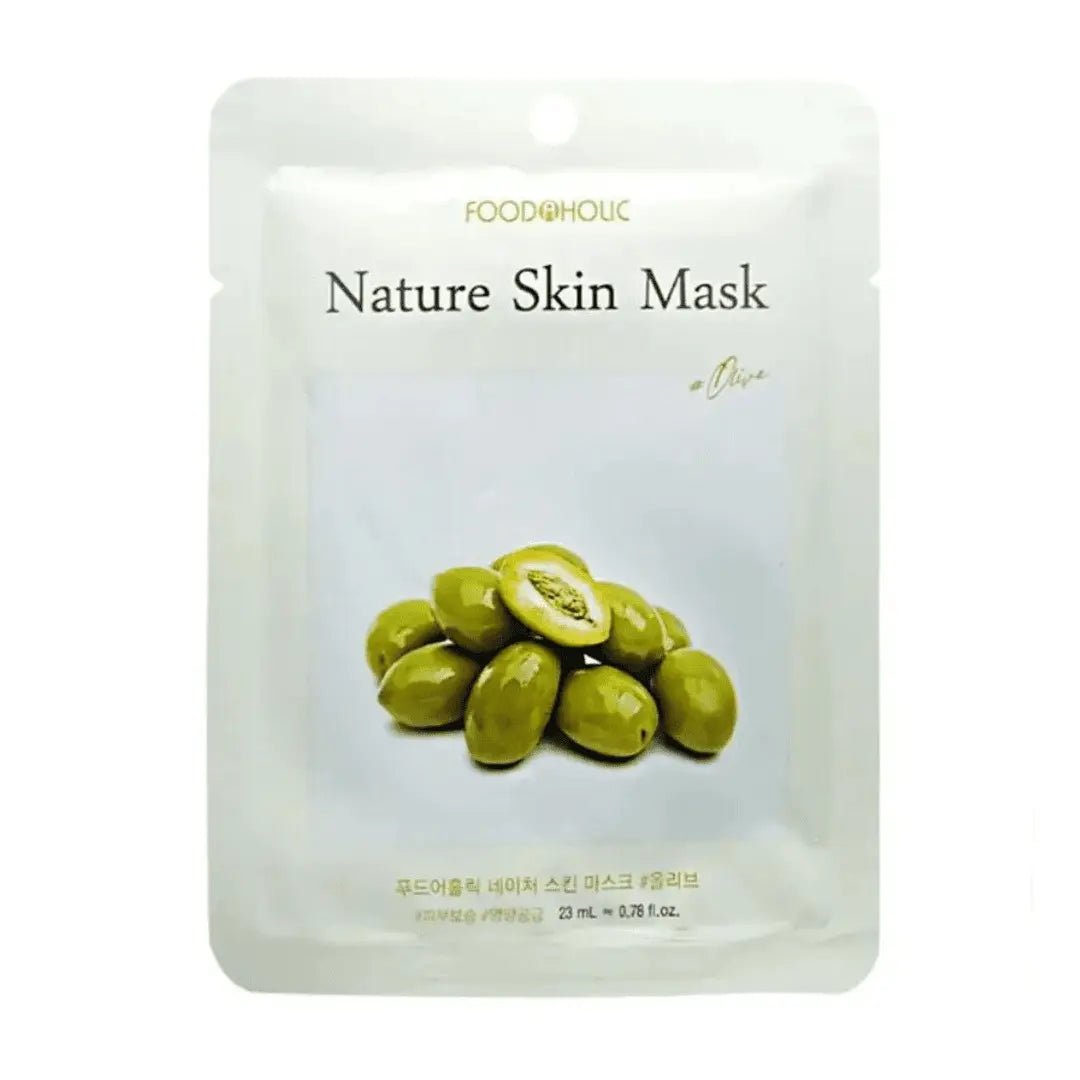 Foodaholic Nature Skin Olive Nourishing Sheet Masks – 10 Pack