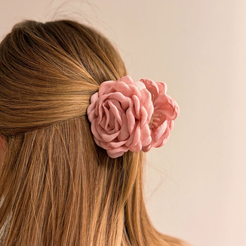 May Rose Double Sided Floral Hair Claw