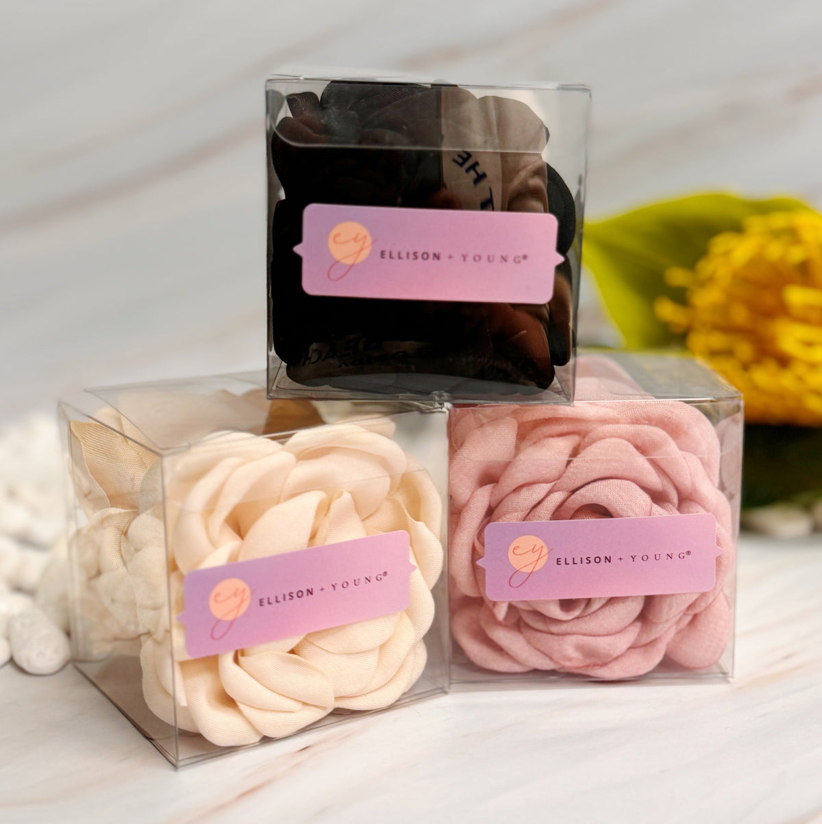 May Rose Double Sided Floral Hair Claw