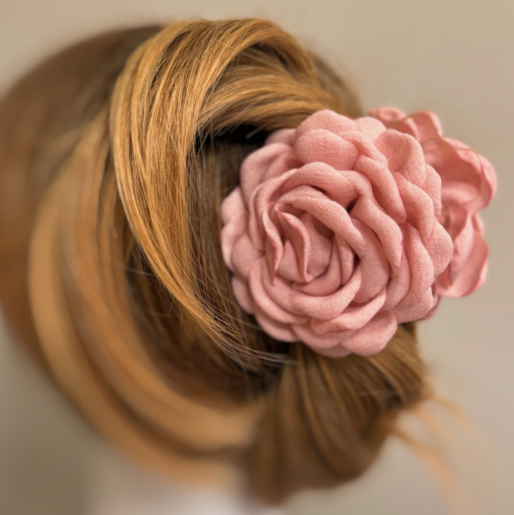 May Rose Double Sided Floral Hair Claw