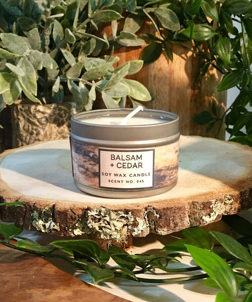 Balsam & Cedar Soy Candle