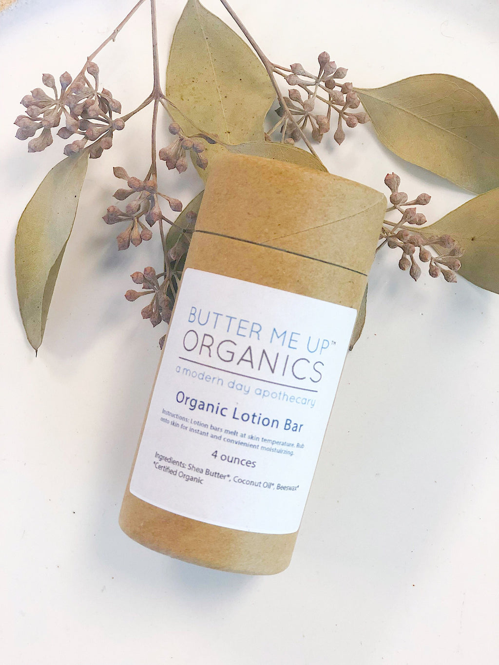 Organic Lotion Bar – Shea Butter & Coconut Oil
