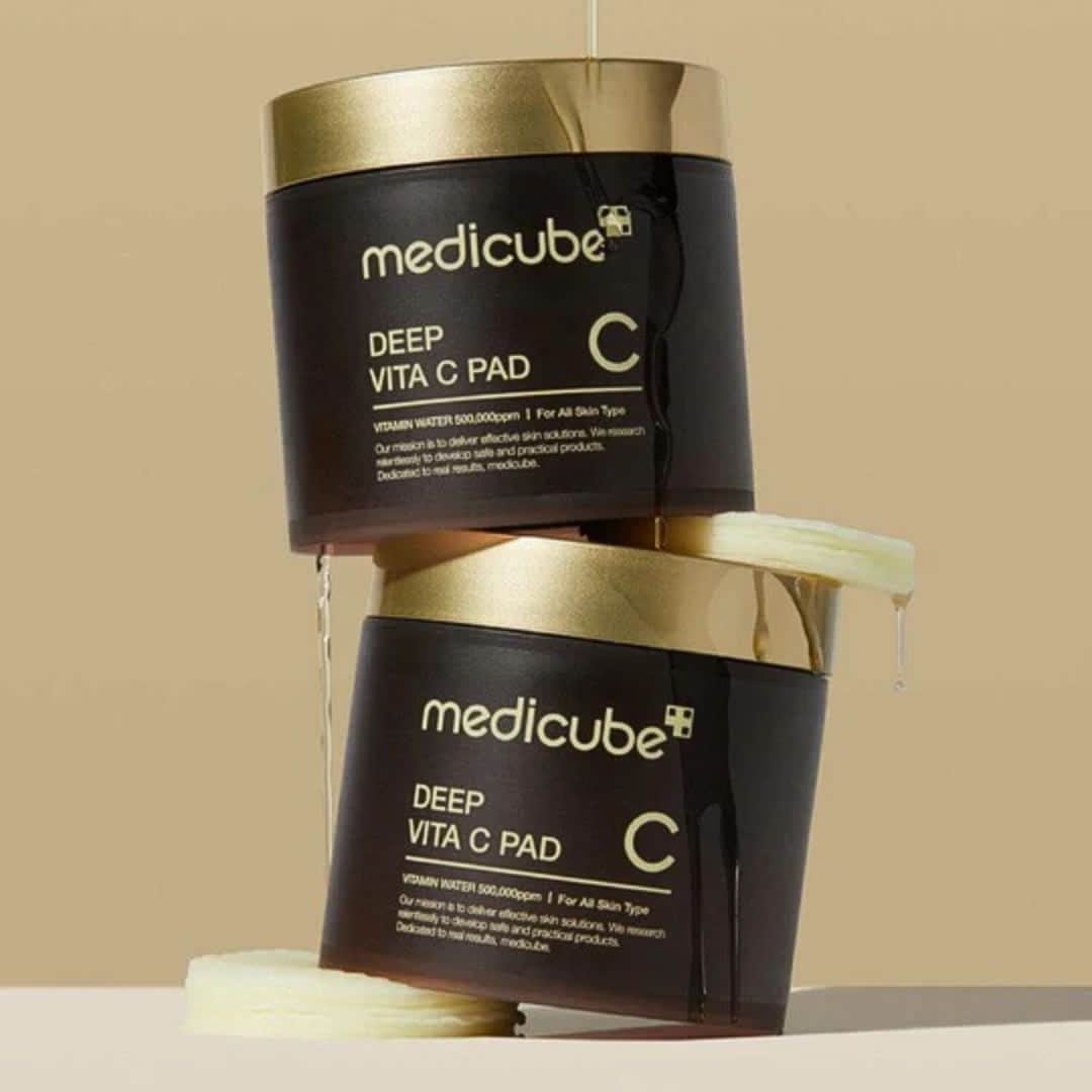 Medicube Deep Vita C Pads – 3 Pack | 70 Pads Each
