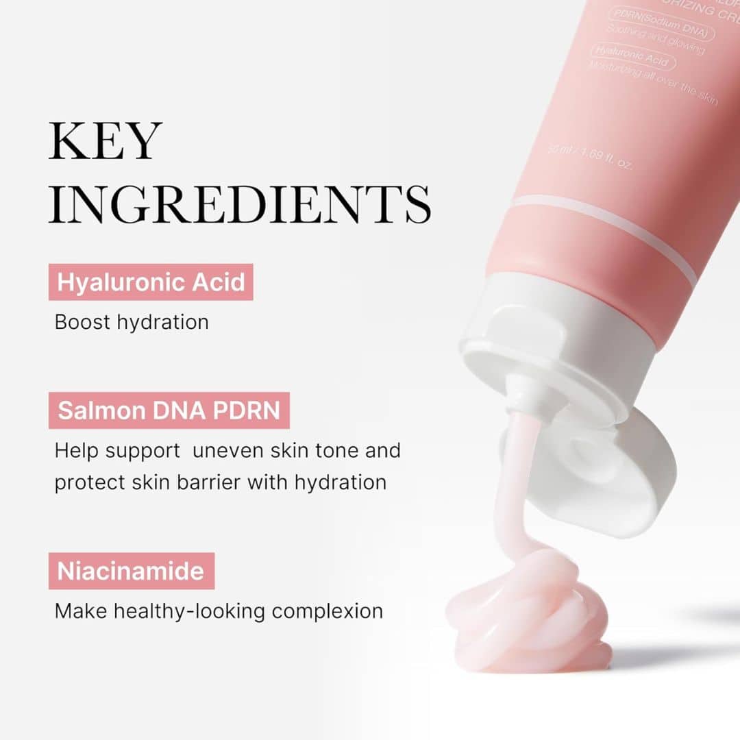 Medicube PDRN Pink Hyaluronic Moisturizing Cream – 3 Pack | 3 × 50 mL