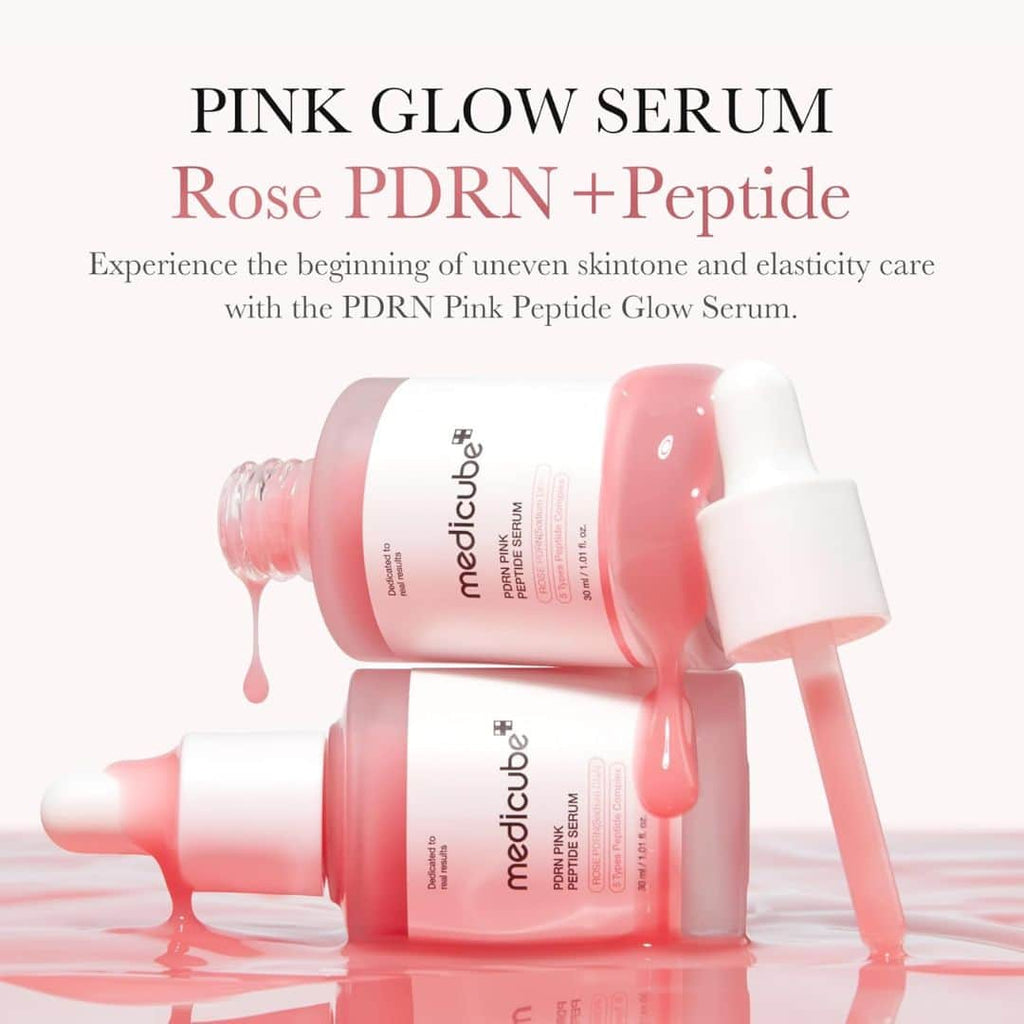 Medicube PDRN Pink Peptide Serum – 3 Pack | 3 × 30mL