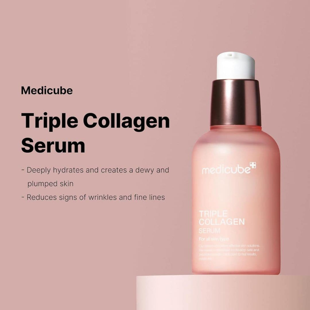Medicube Triple Collagen Serum 4.0 – 3 Pack | 3 × 55mL