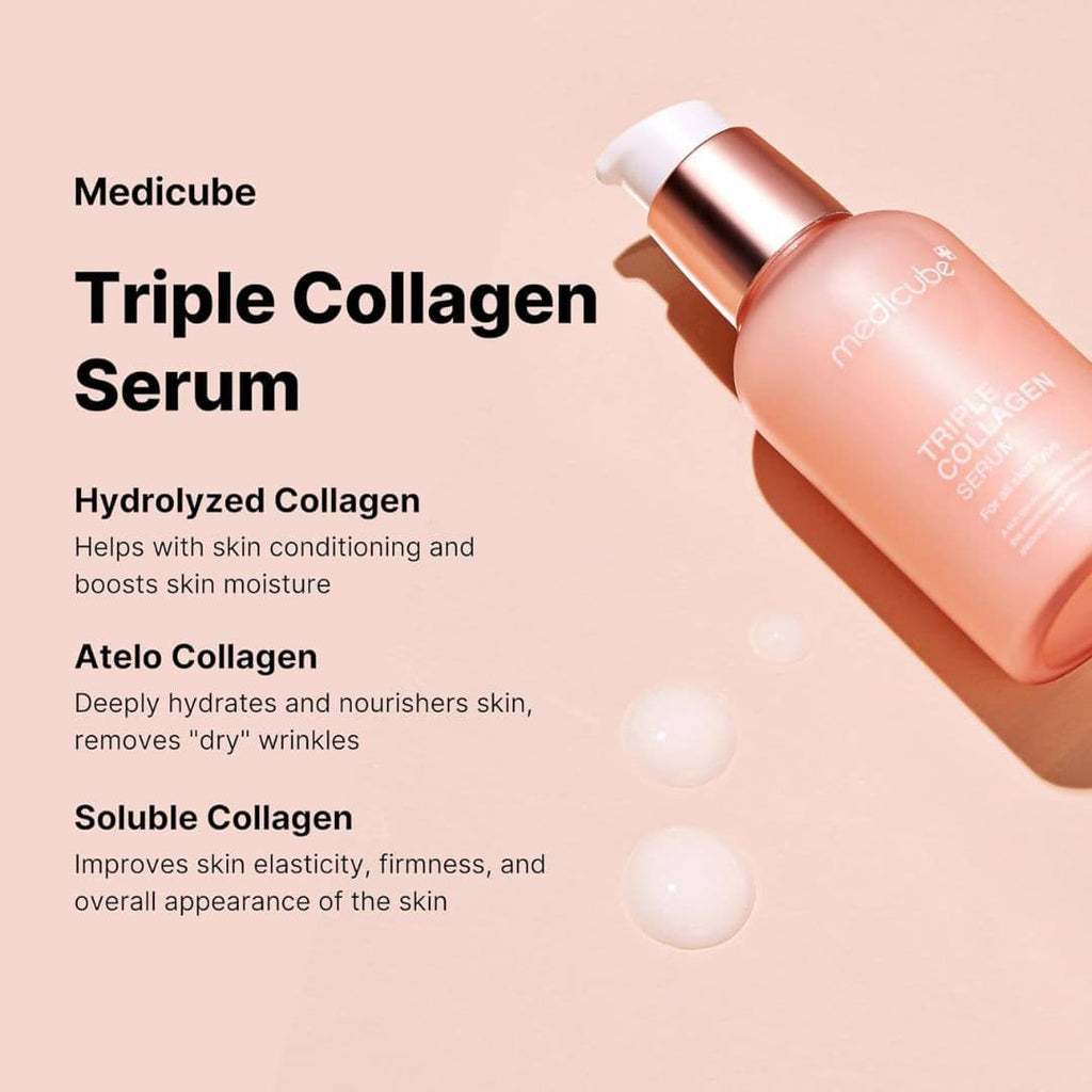 Medicube Triple Collagen Serum 4.0 – 3 Pack | 3 × 55mL