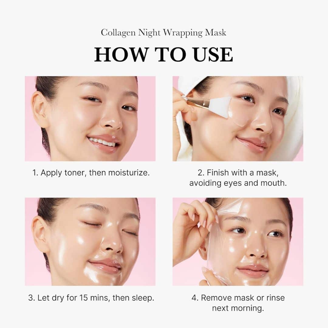Medicube Collagen Night Wrapping Mask 3 Pack – 3 × 75ml