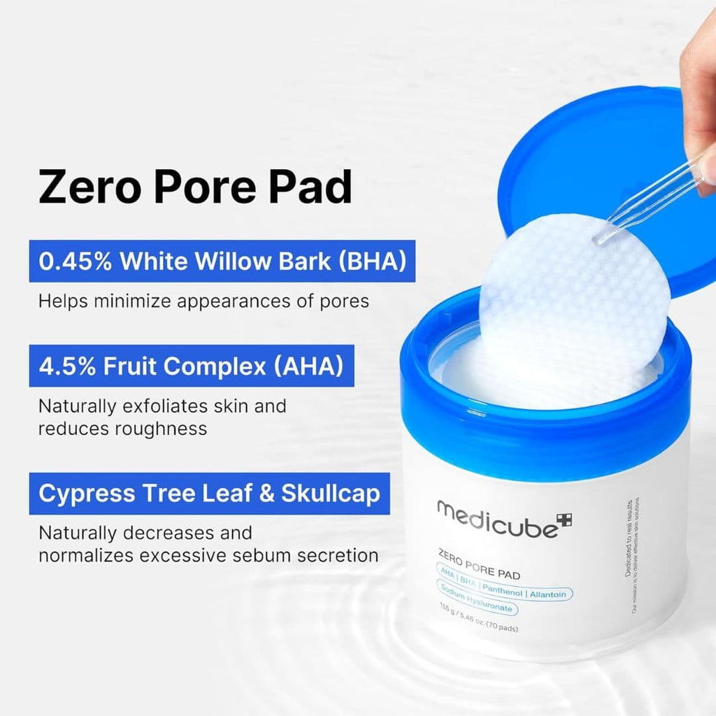 Medicube Zero Pore Pad 2.0 – 70 Pads