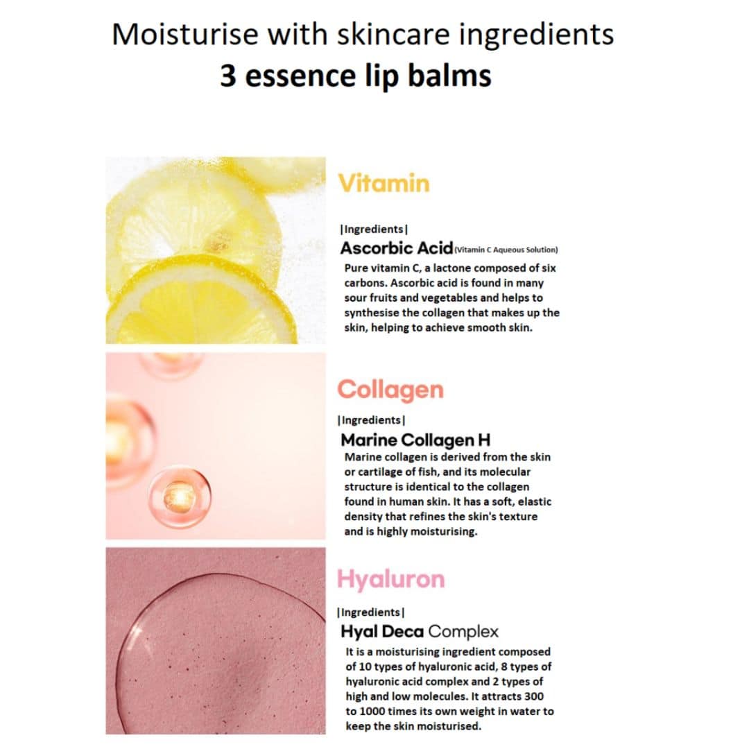 Foodaholic Nature Essence Vitamin Lip Balm – 12 mL