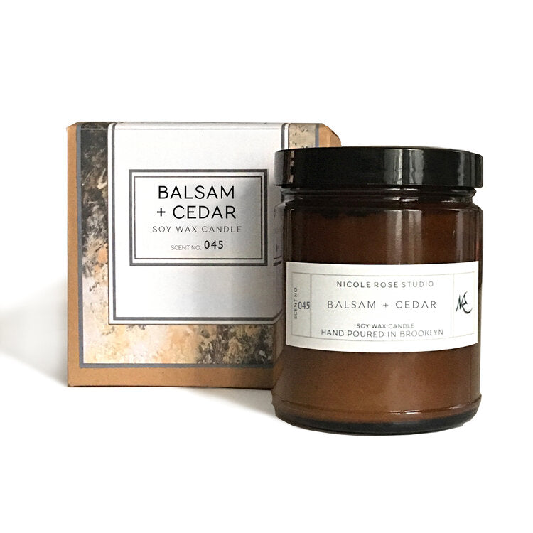 Balsam & Cedar Soy Candle