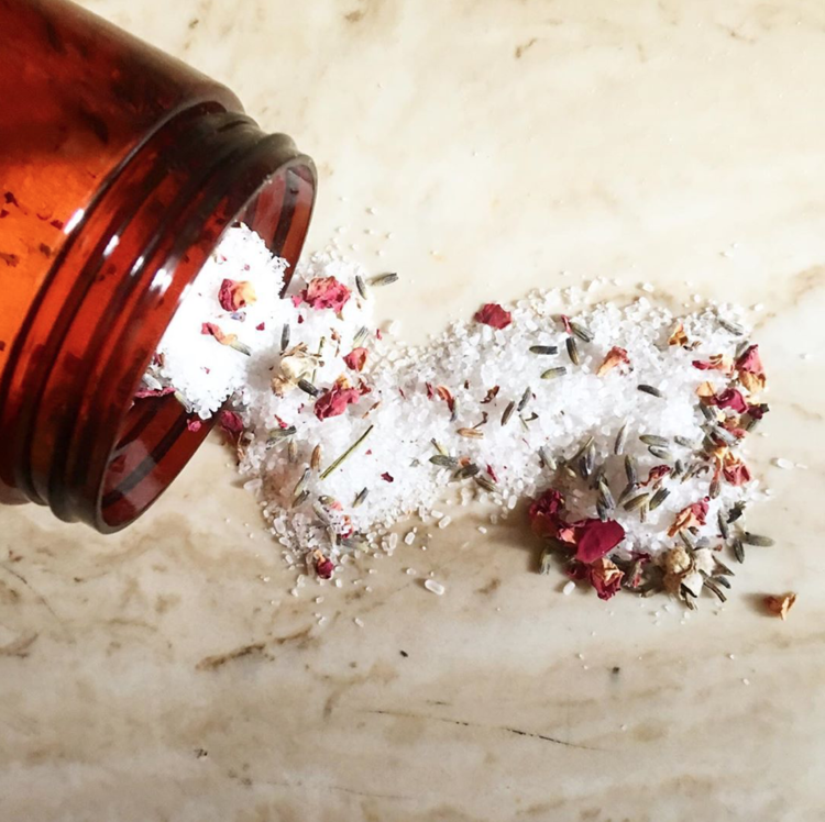 Soothe + Relax Botanical Bath Soak with Rose & Lavender