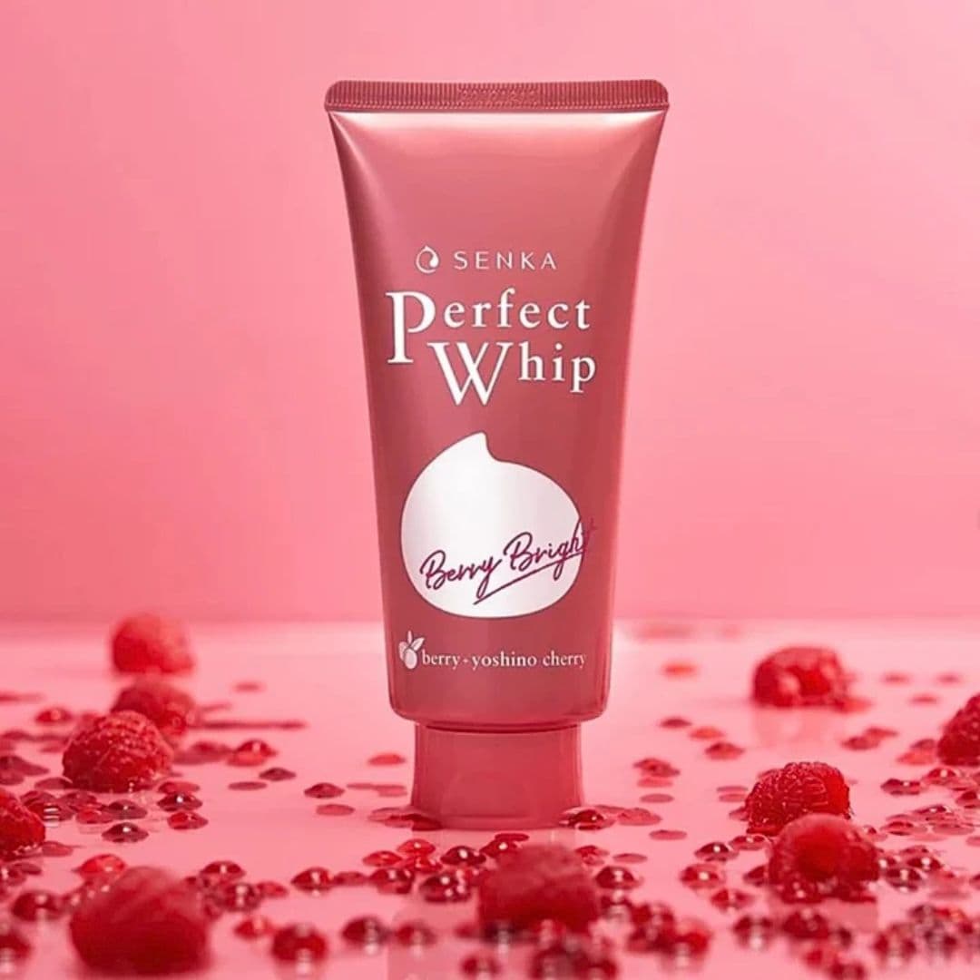 SENKA Perfect Whip Berry Bright Facial Cleanser – 100g