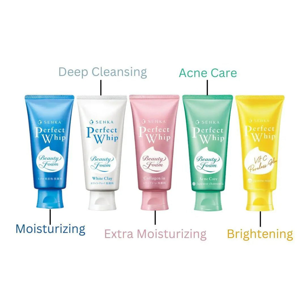 SENKA Perfect Whip White Clay Facial Cleanser – 120g
