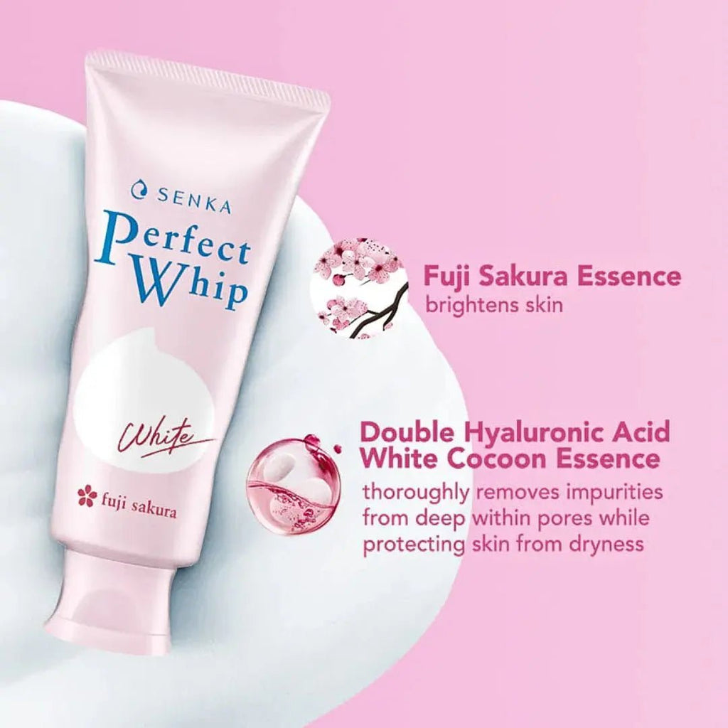 SENKA Perfect Whip White Fuji Sakura Facial Cleanser – 100g