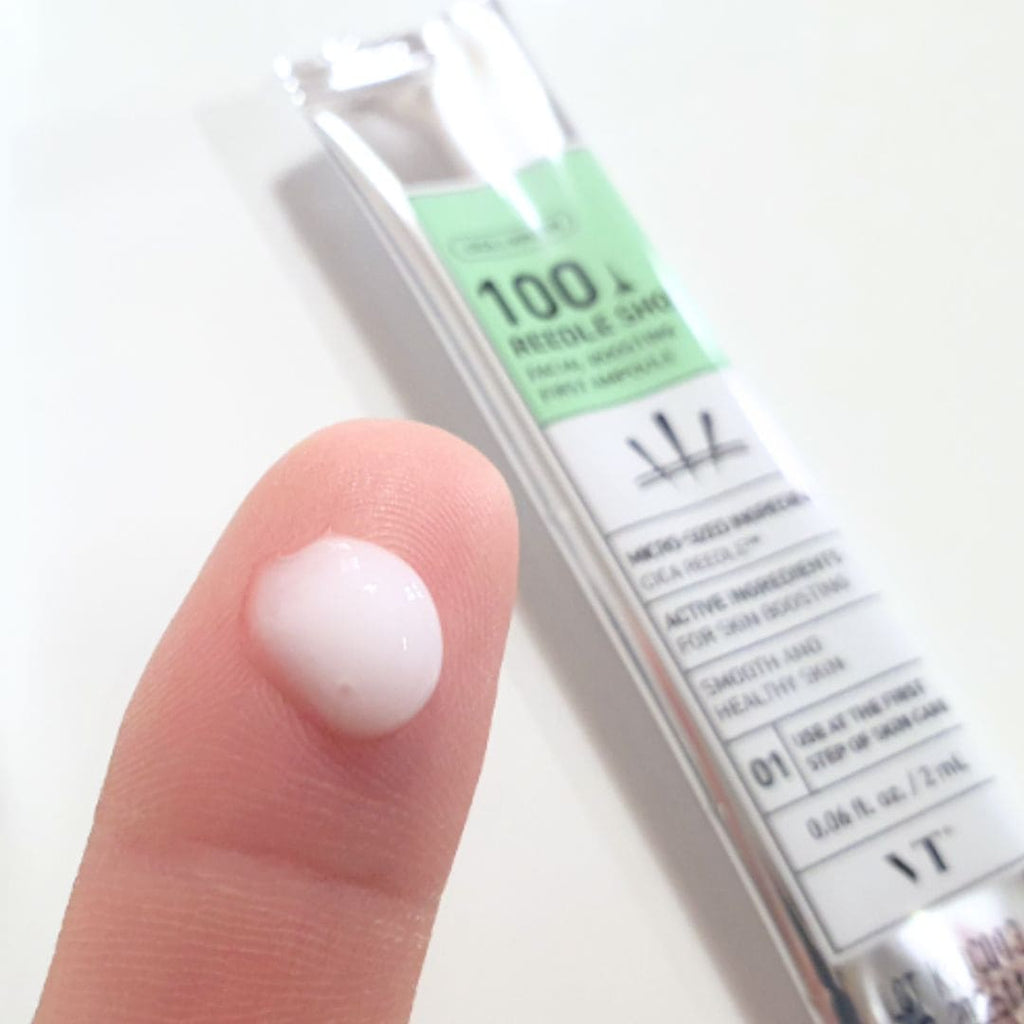 VT Reedle Shot 100 Facial Boosting Ampoule – 2 mL × 6