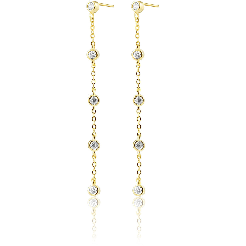 Capri Gold Drop Earrings
