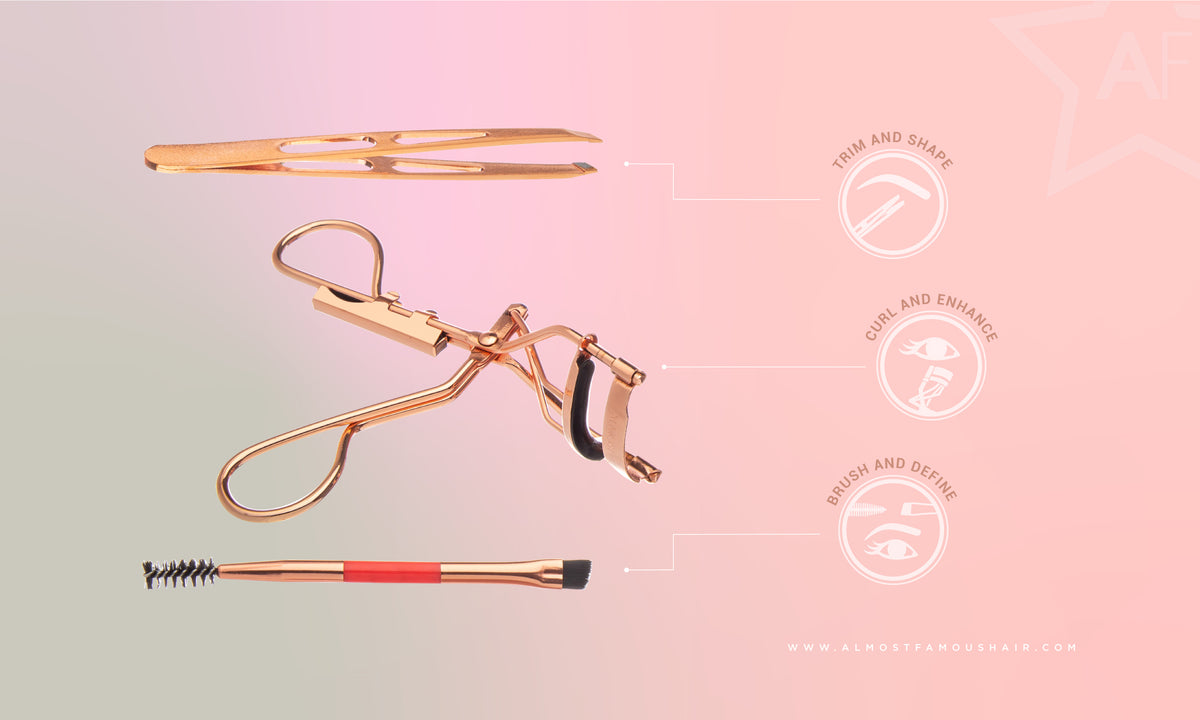 Rose Gold Lash Lifter Lash & Brow Beauty Tool Kit