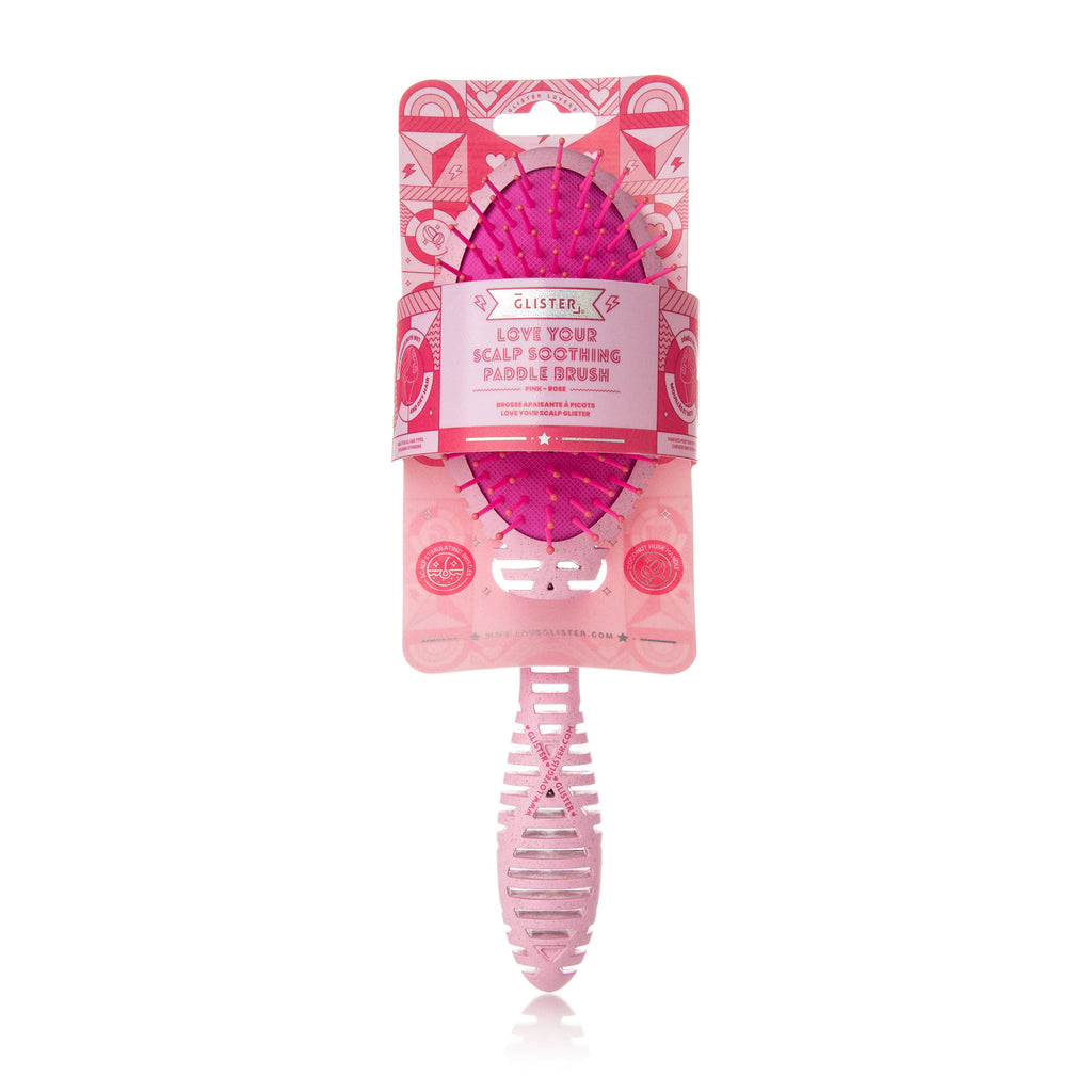 Love Your Scalp Soothing Eco Paddle Brush – Detangling & Scalp Massage
