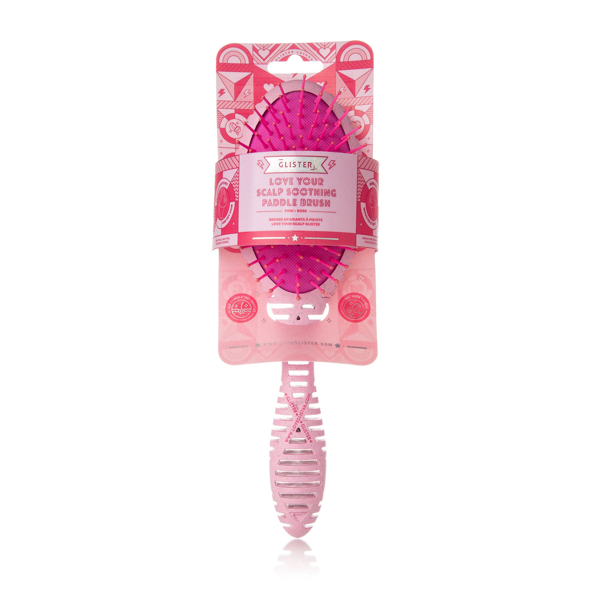 Love Your Scalp Soothing Eco Paddle Brush – Detangling & Scalp Massage