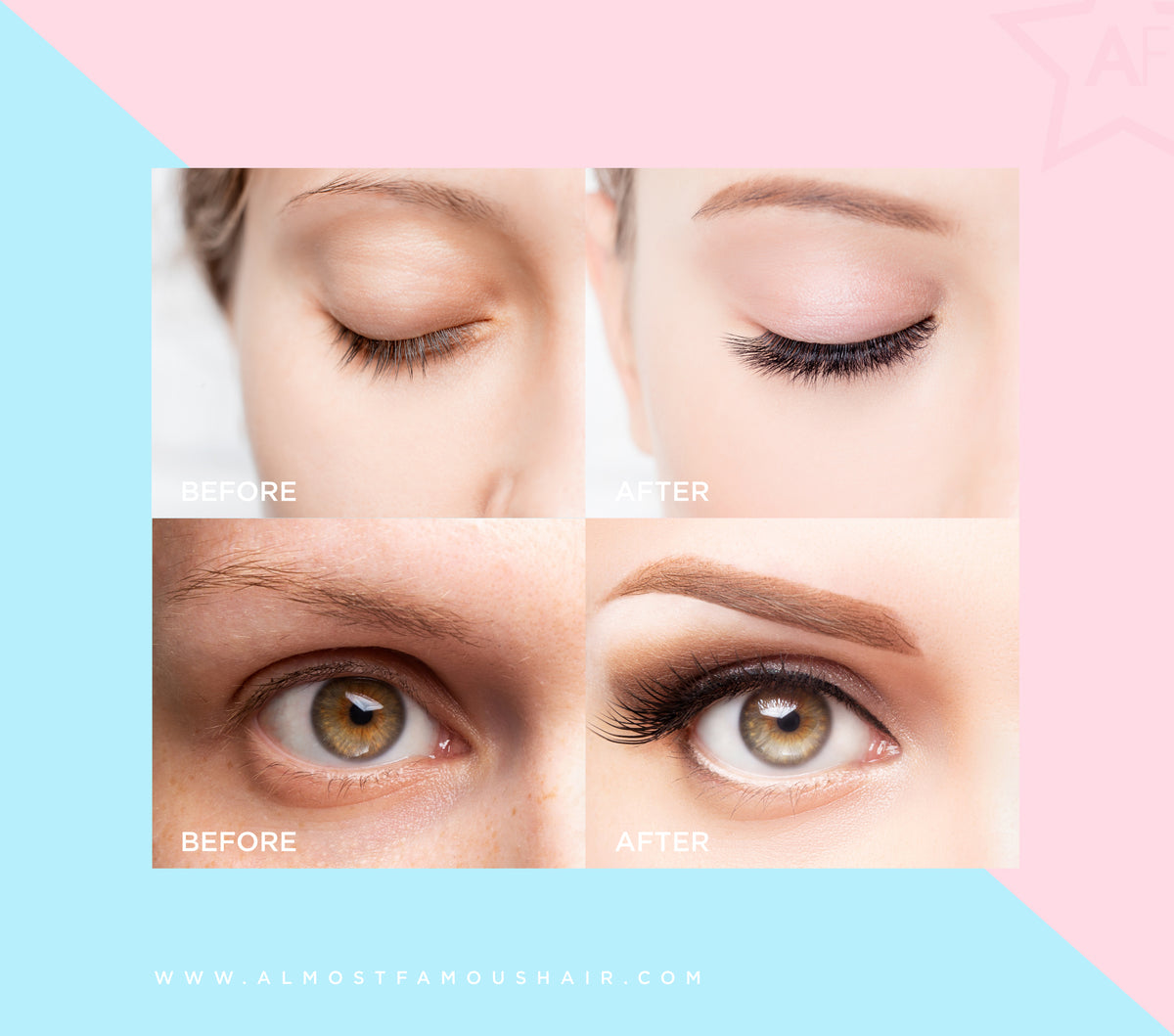 Rose Gold Lash Lifter Lash & Brow Beauty Tool Kit
