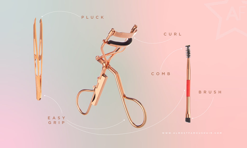 Rose Gold Lash Lifter Lash & Brow Beauty Tool Kit