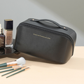 PU Leather Cosmetic Bag – Travel Makeup & Toiletry Organizer