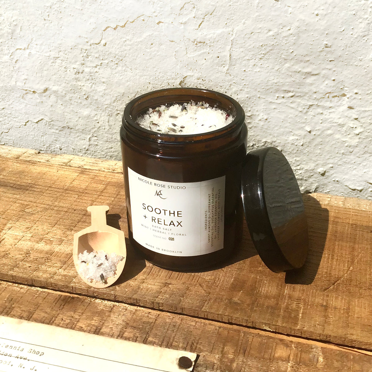 Soothe + Relax Botanical Bath Soak with Rose & Lavender