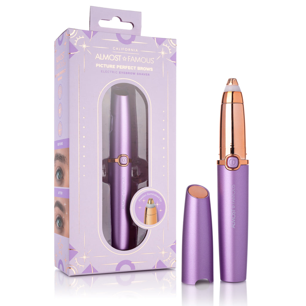 Almost Famous Precision Brow Shavers – LED Eyebrow Trimmers
