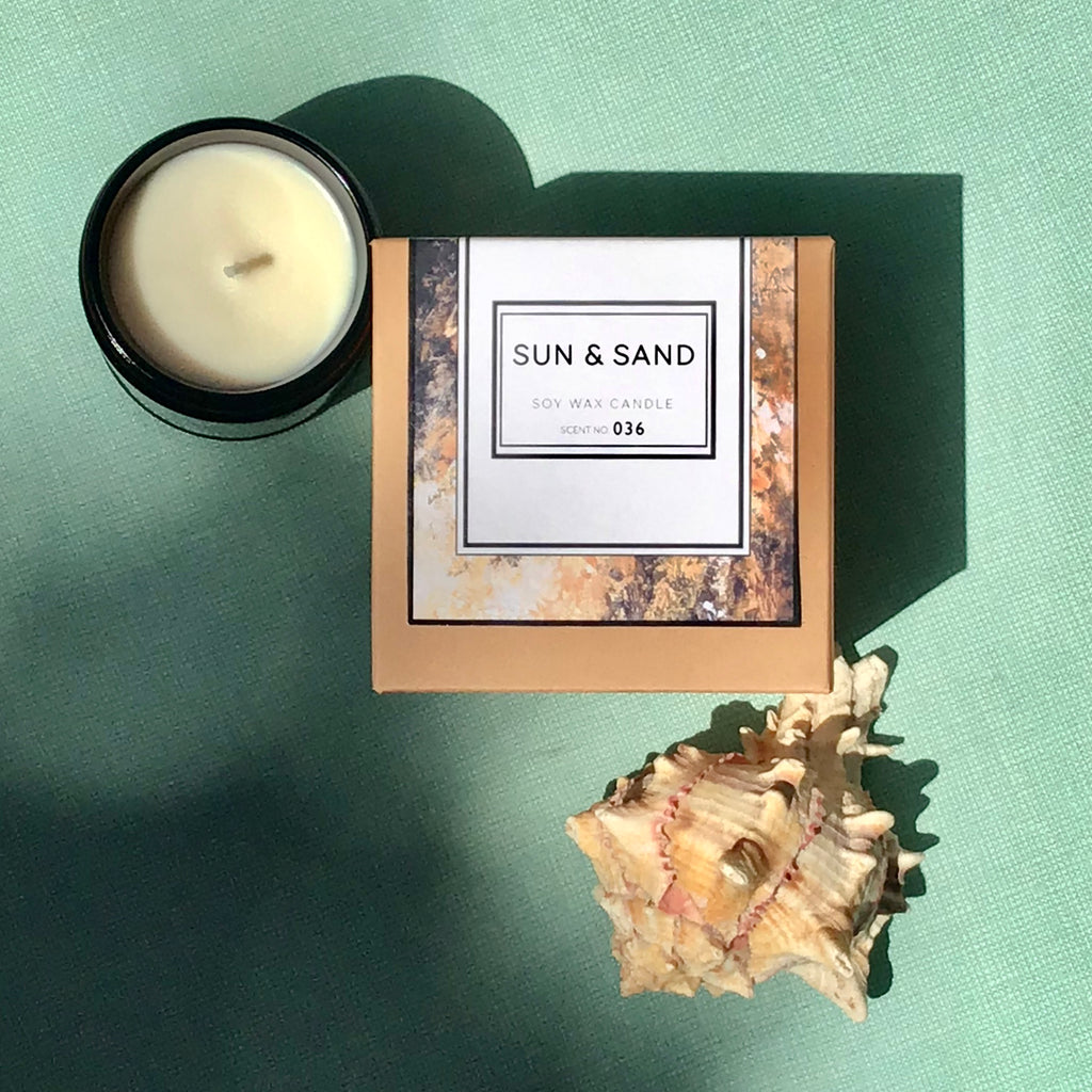 Sun & Sand Scented Soy Candle