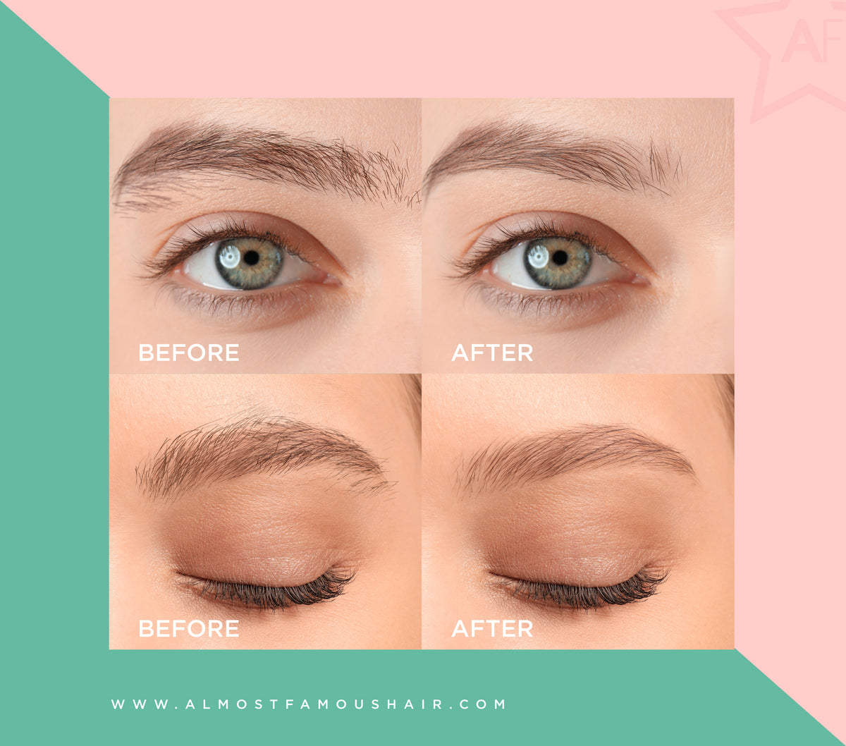 Almost Famous Precision Brow Shavers – LED Eyebrow Trimmers