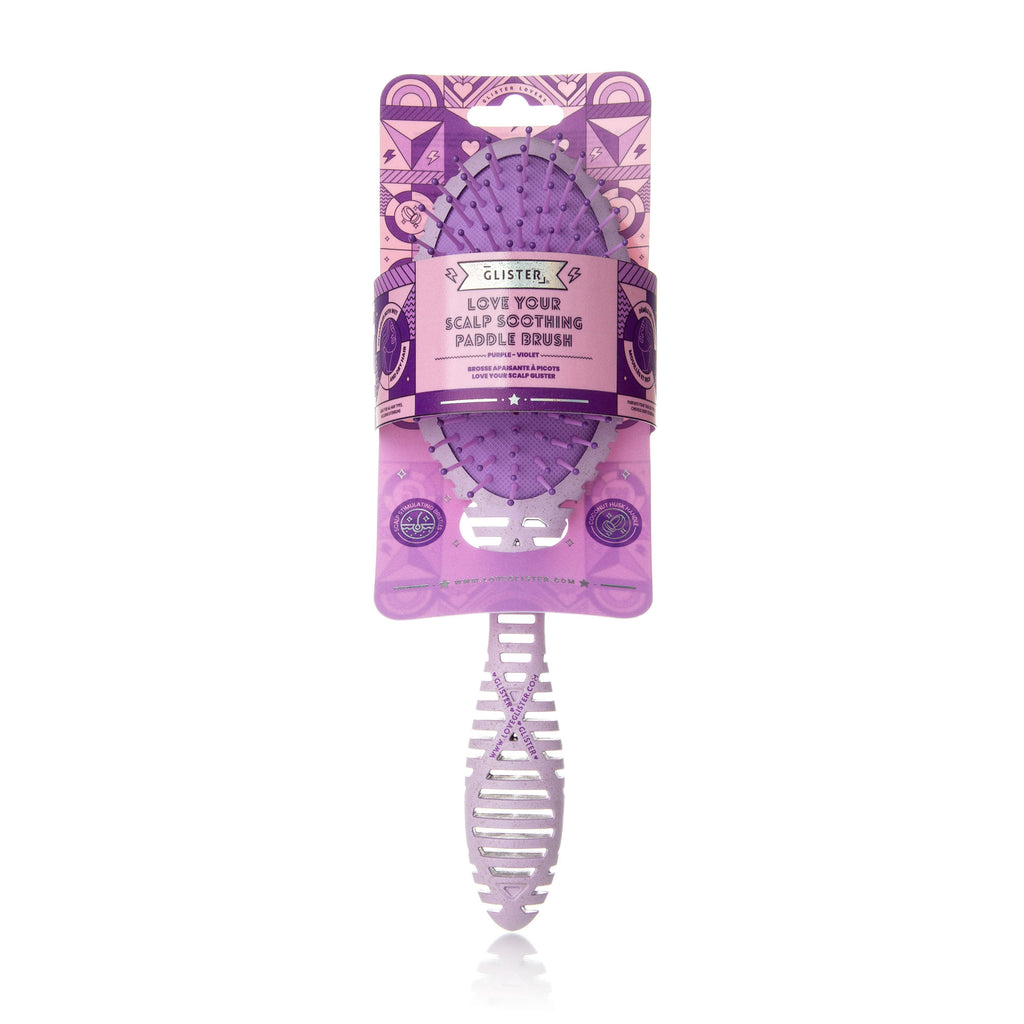Love Your Scalp Soothing Eco Paddle Brush – Detangling & Scalp Massage