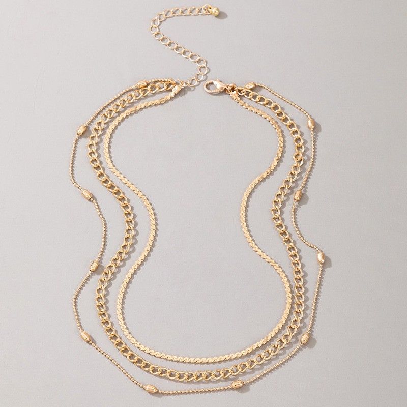 PAVOI 14K Gold Plated Snake Chain Necklace