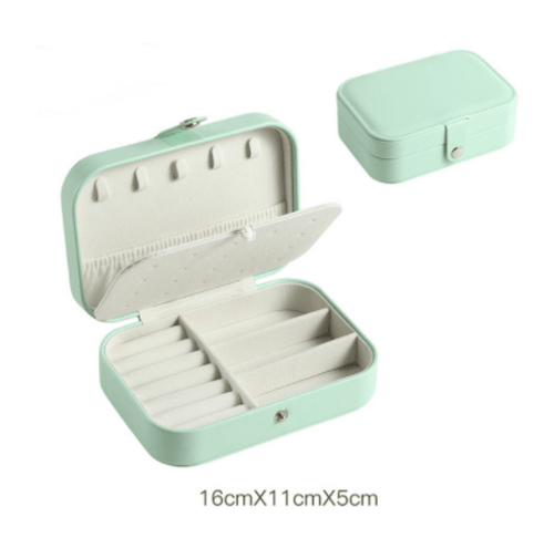 Portable Jewelry Organizer Travel Case – Compact Jewelry Storage Box