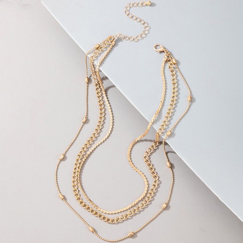 PAVOI 14K Gold Plated Snake Chain Necklace
