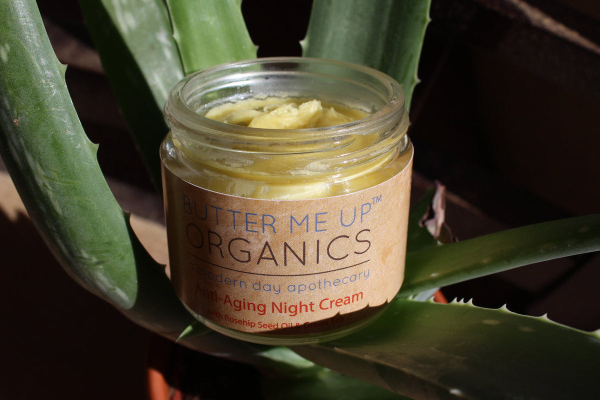 Organic Night Cream – Green Tea, Rosehip & Avocado Oil